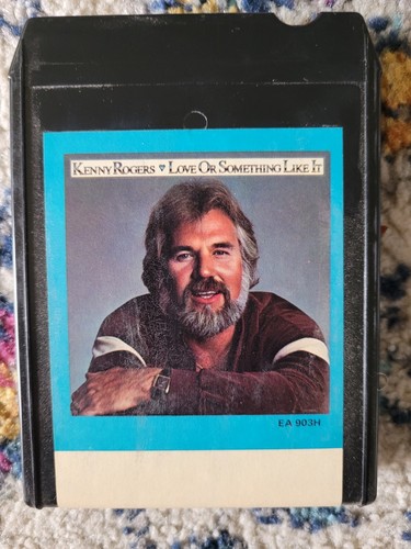 Kenny Rogers Love or Something Like It 8 Track Cassette Vintage EA 903 - Picture 3 of 5