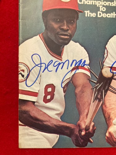 PETE ROSE & JOE MORGAN Signed SPORT Magazine AUGUST 1976 Cincinnati Reds JSA COA - Picture 7 of 12