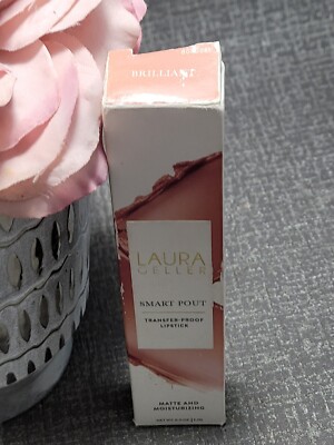 Laura Geller ~ Smart Pout Transfer-Proof Lipstick ~ Shade Brilliant ~ 