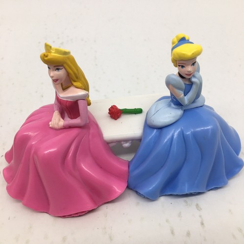 Lot of  Disney Princess Dolls- Polly Pocket Cinderella Figures PVC Cake Toppers - Picture 6 of 21