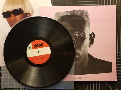 TYLER, THE CREATOR Igor LP 2019 1ST PRESS w/ POSTER Okonma VINYL Pharrell VG+ - Picture 2 of 8