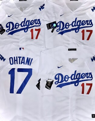 OHTANI #17 Dodgers ユニフォーム Mサイズ Los Angeles Dodgers Shohei Ohtani #17 NEW PLAYER JERSEY