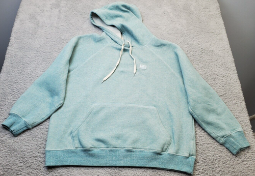 RVCA Hoodie Women's Large Turquoise Regular Fit Polyester Long Sleeve Drawstring - Bild 1 von 14