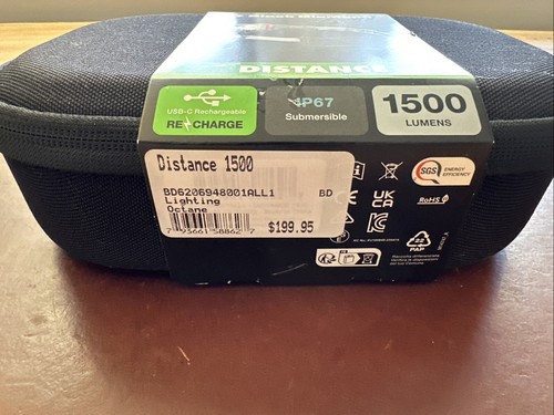 New Black Diamond Distance 1500 Lumens Headlamp Octane - SEALED - Picture 2 of 3