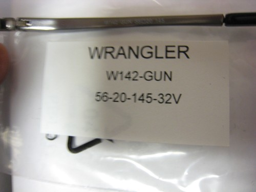 WRANGLER EYEGLASS FRAMES Style W142 in GUNMETAL 56-20-145 With ASTORIA Case - Picture 3 of 3