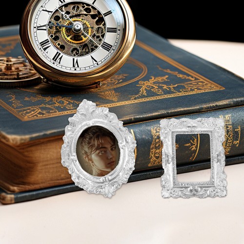 15 Pcs Kleine Silberne Bilderrahmen Zum Basteln Miniatur Zubehör Für Ölrahmen - 第 6/12 張圖片