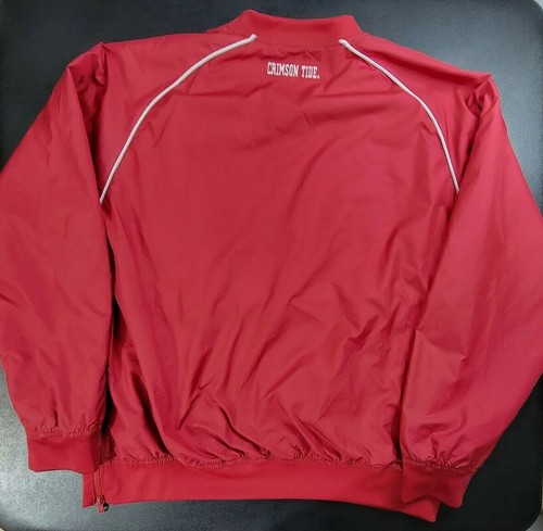 Team Edition Apparel Men's Windbreaker Pullover Alabama Crimson Tide Jacket Sz L - Picture 4 of 9