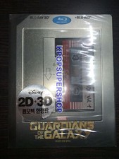 Guardians of the Galaxy Vol. 1 Ltd 3D 2D Blu Ray Steelbook New Korea PET Slip