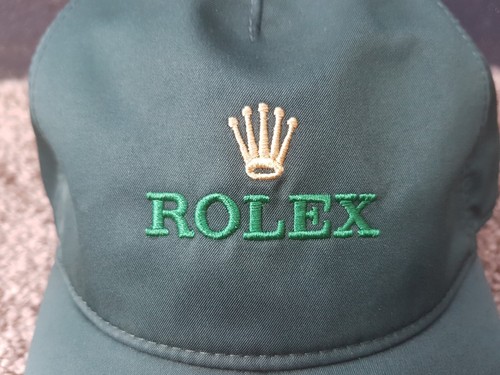 ROLEX green CAP BASELWORLD HAT / BRAND NEW 100% authentic BASEBALL rare GOLF - Picture 2 of 5