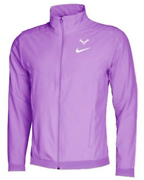 1 NIKE RAFAEL RAFA NADAL PINK OR PURPLE JACKET US OPEN WINDBREAKER