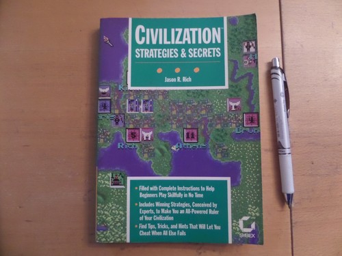 Sid Meier's Original Civilization + Big Box Manual Tech Supplement & Guide PC - Picture 11 of 12