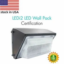 70/125/150 Watt LED Wall Pack Industrial Outdoor Security Light with Photo Cell