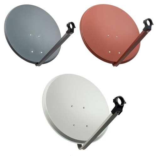 PremiumX Sat Anlage 45cm Satellitenschüssel Spiegel Antenne Quad LNB Wandhalter - Bild 9 von 9