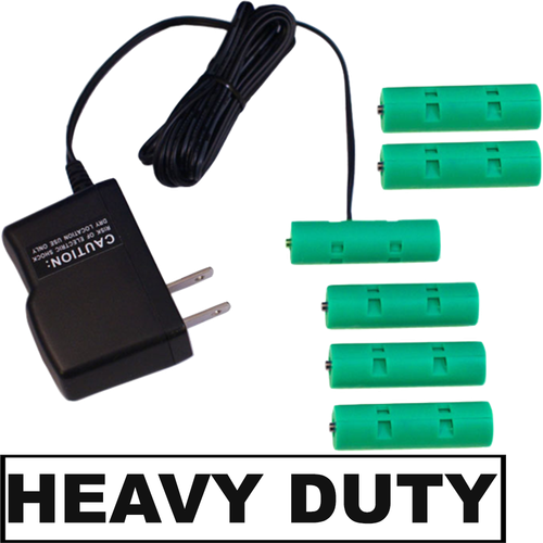 6 AA Battery Eliminator - Heavy Duty (2 Amps) 9 Volts - AC Powered - Picture 12 of 12