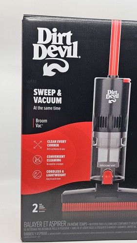 Dirt Devil BD45000 Black Lightweight Cordless Hard Floor Broom Vacuum Cleaner - Picture 2 of 7