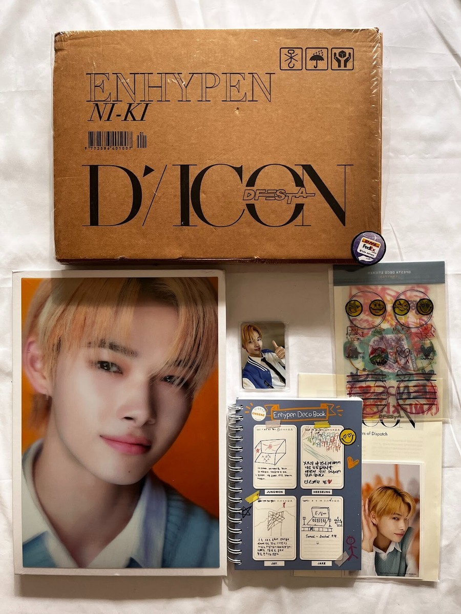 ENHYPEN NI-KI NIKI DICON D'FESTA DISPATCH Full Complete Set