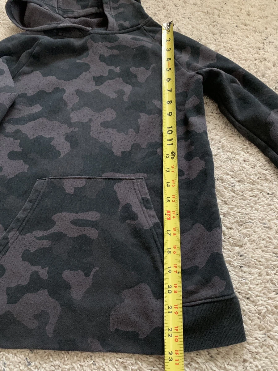 All In Motion by Target Youth Boys Camouflage Hoodie Camo Hooded Pullover Top L