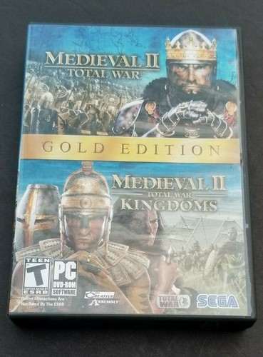 Medieval II: Total War & KINGDOMS-Gold Edition (PC, 2008) Sega - Picture 1 of 3