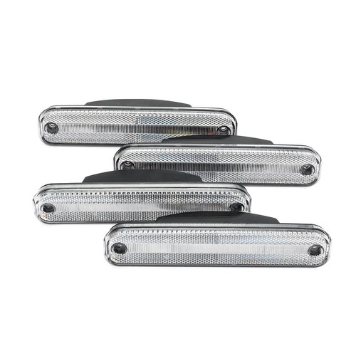 Front Rear LED Side Marker Lamp For 1973-1991 Chevy C/K R/V 10 20 30 R3500 V3500 - Picture 2 of 13