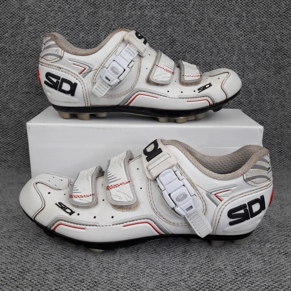 Sidi Womens Cycling Shoes EUR 39 White Ladies Bike Biker - Image 4 of 4