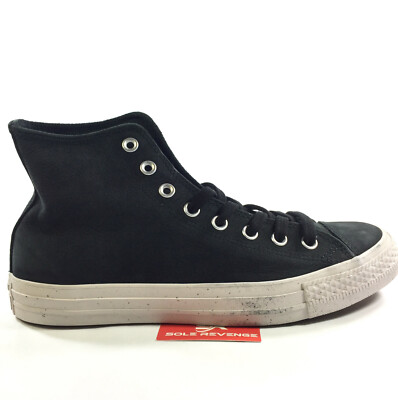 Converse Chuck Taylor Hi Black Pale Putty Speckle Hi Top Nubuck 157524C Shoes | eBay