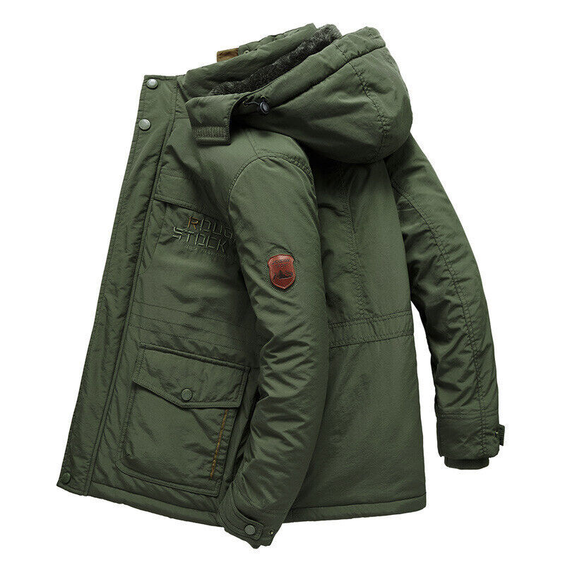 Men's Winter Jacket Outdoor Jacket Warm Lined Waterproof
