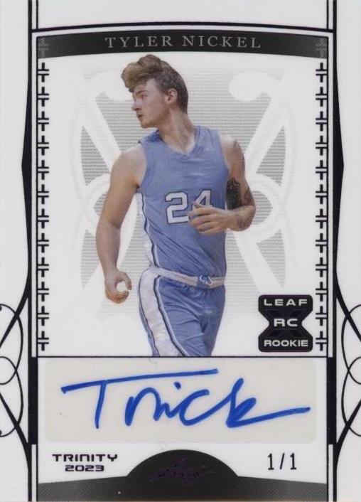 2022-23 Leaf Trinity - Tyler Nickel #BA-TN1 - 1 of 2