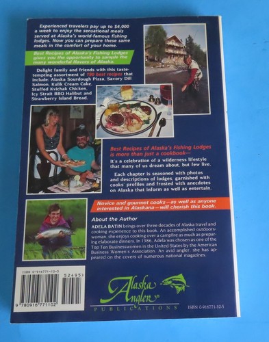 Best Recipes of Alaska’s Fishing Lodges Cookbook Autographed Softcover - Picture 2 of 6