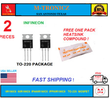 2 PIECES  6R190C6  60R190C6   IPP60R190C6   TO-220  MOSFET  +  FREE COMPOUND