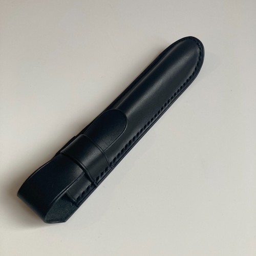 Strumenti di scrittura astuccio pelle. Tuta penna in pelle per 1 penna. Penna stilografica astuccio - Foto 10 di 47