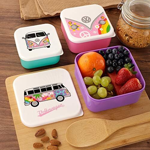 B4E Set of 3 Back to School Lunchboxes, Assorted Designs, Exciting Colours - Picture 75 of 78