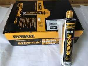 DEWALT POWERS AC100+GOLD ACRYLIC EPOXY QUICKSHOT 10OZ 12 TUBS EXP-JUN 21 | eBay