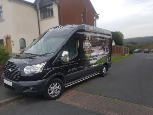 Side Bars + Amber LEDs To Fit Ford Transit MK8 2014 - 2021 LWB Van Stainless - Picture 11 of 12