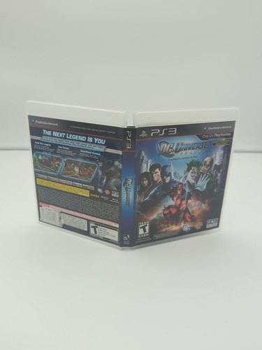 DC Universe Online Sony PlayStation 3 PS3 Complete CIB w/ Manual & MINT Disc - Picture 4 of 5
