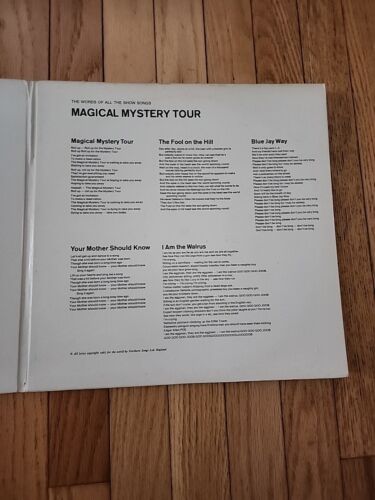 The Beatles Magical Mystery Tour 1967 LP Album Stereo Capital Records Smal 2835 - Picture 6 of 8