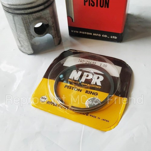 Suzuki TS100 TC100 GT185 (1973 - 1977) Piston & Ring Set OS 1.00 (Dia=50.00mm.) - Picture 5 of 5