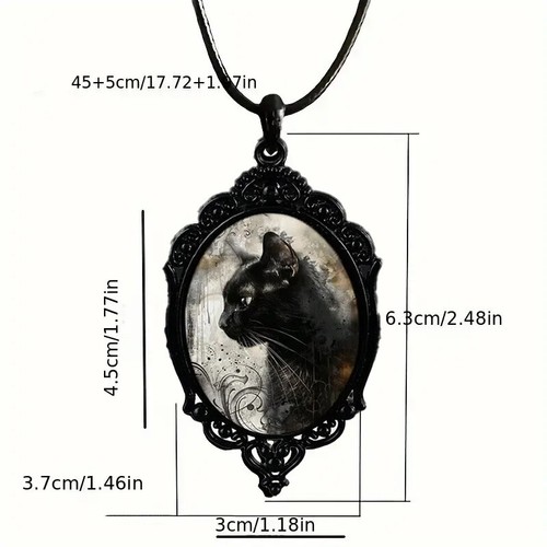 Cat Kitten Feline Jewelry Animal Pet Pendant Necklace Earrings - Picture 70 of 212