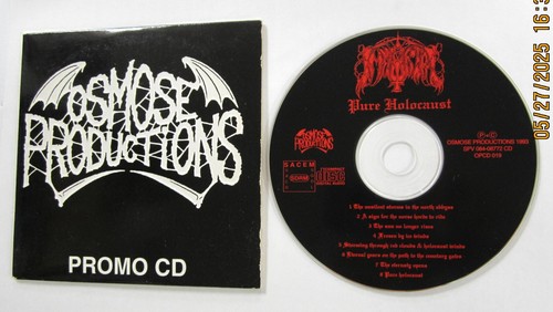 IMMORTAL Pure Holocaust CD Osmose Promo 1993 Black Metal SHIPS from USA! - Picture 1 of 3