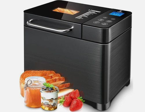 EONBON 17-in-1 Brotbackautomat Edelstahl, 710W Brotbackmaschine - Bild 2 von 7