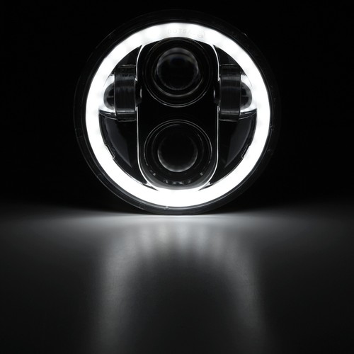 For 1970-1978 Toyota Corona 4PCS 5.75" LED Chrome Headlights High-Low Beam DRL - Picture 8 of 12