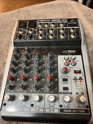 behringer ミキサー KENYX Q802USB イヤモニ　配信　ライブ Behringer Xenyx Q802USB - Multitrack Recording with Zero