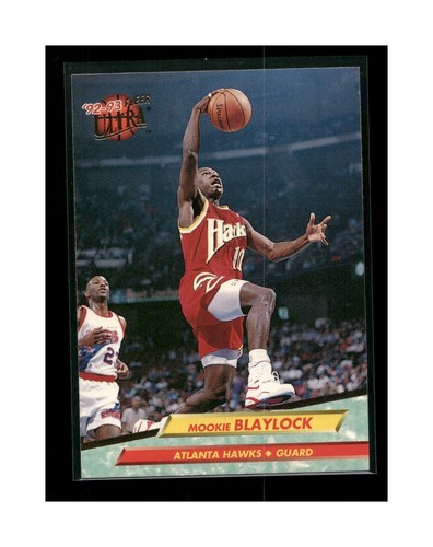 1992-93 Ultra Atlanta Hawks Basketball Card #221 Mookie Blaylock - Picture 1 of 2