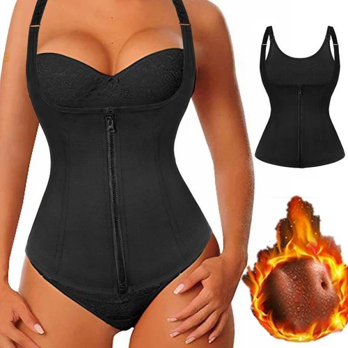 Corsetto Allenatore Vita 100% Lattice Cincher Fajas Colombianas Riduttore Body Shaper - Foto 18 di 34