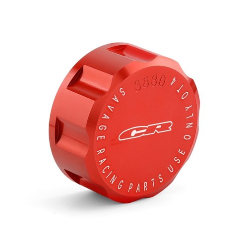 For HONDA CR80R CR85RB CR125R CR250R CR500R Rear Brake Oil Fluid Reservoir Cover - Picture 3 of 10
