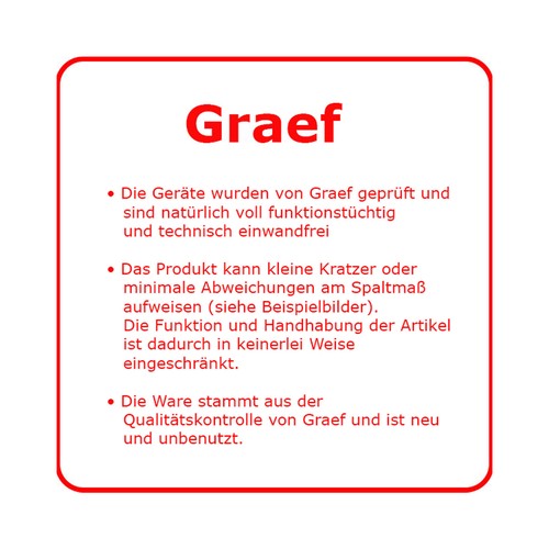 Graef FK 402 Kaffeemaschine Kaffeeautomat Filterkaffeemaschine Kaffee 1,25 Liter - Bild 9 von 9