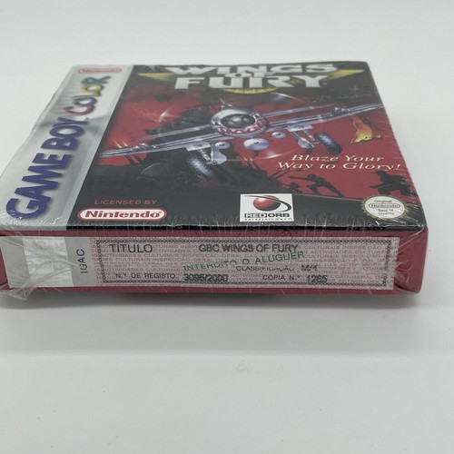 📟Game Boy Color - Wings Of Fury -Brand New *Sealed* RARE - - Picture 5 of 7