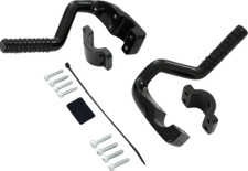 Show Chrome Adjustable Highway Peg - Satin Black - Can-Am 41-422Bk
