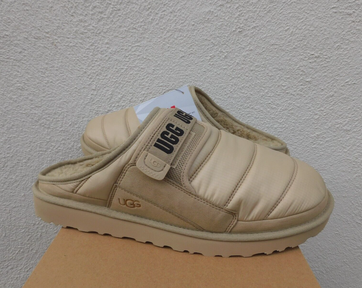 UGG DUNE SLIP-ON LTA POLYESTER SHEEPWOOL SLIPPERS SHOES, MEN US 13/ EUR 46  ~NEW