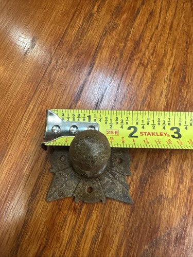 Cabinet, Door Knob, pull Vintage Rustic Rusty Hand Forged made in Mexico - Picture 5 of 9
