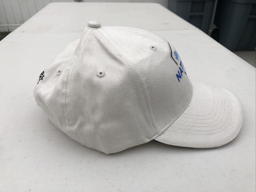 ^ Official AT&T NATIONAL Adjustable STRAP STRAPBACK Golf CAP Hat RARE USA Flag - Picture 4 of 8